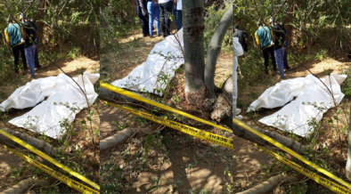 Bodies that were found in a suspected mass grave in Mwingi, Kitui County. PHOTO/ I am Chege X