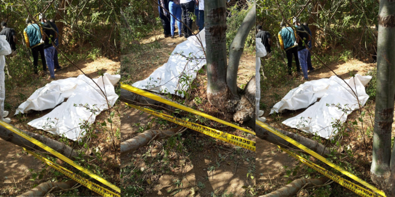 Bodies that were found in a suspected mass grave in Mwingi, Kitui County. PHOTO/ I am Chege X