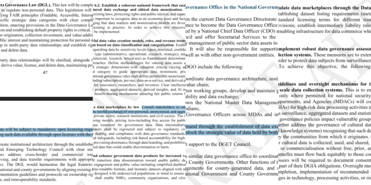 Kenya Plans New Data Economy: Government Eyes Licensing and Monetizing Public, Private Datasets