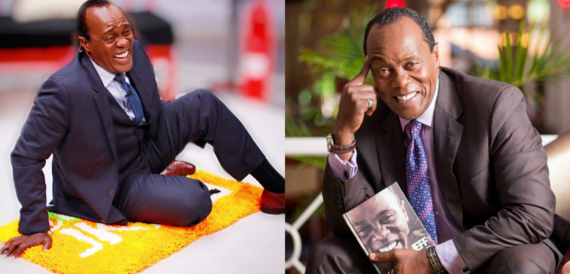 A collage photo of Jeff Koinange, the JKL host. PHOTO/ Jeff Koinange