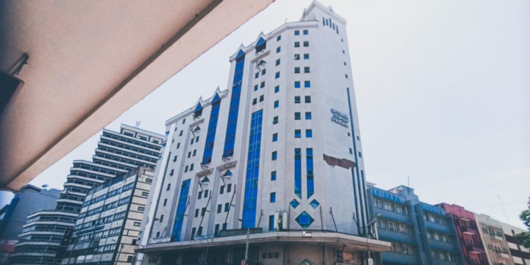 Ufundi Sacco Society building located at Moi Avenue in Nairobi which is up for sale. PHOTO/ File
