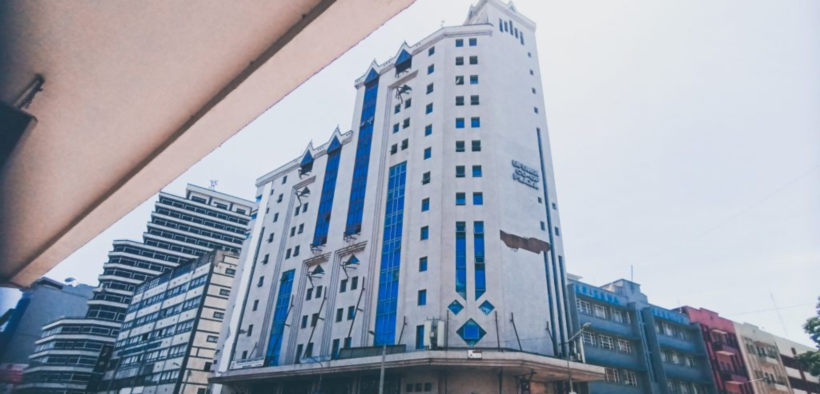 Ufundi Sacco Society building located at Moi Avenue in Nairobi which is up for sale. PHOTO/ File