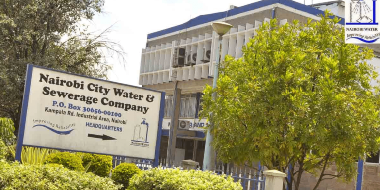 Nairobi City Water and Sewerage company PHOTO/Nation