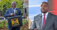A photo collage of CS for Treasury John Mbadi and Interior CS Kipchumba Murkomen. PHOTO/ File