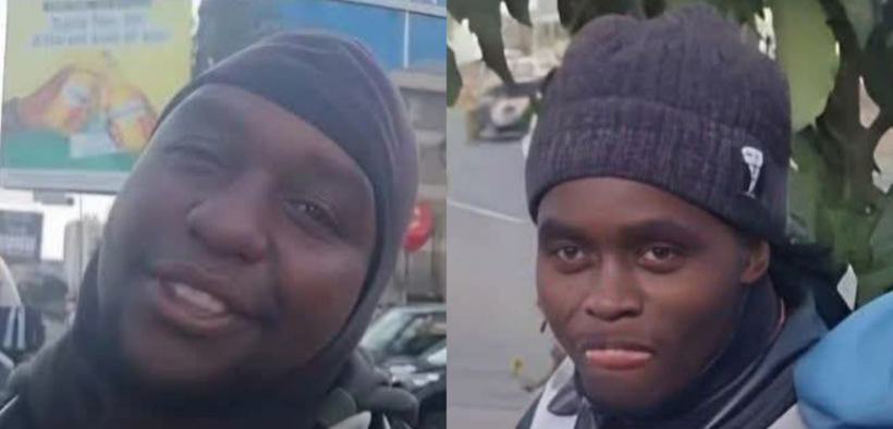 A collage of the brothers in Nairobi PHOTO/FB