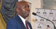 Capital Markets Authority (CMA) Chief Executive Officer Wycliffe Shamiah speaking during a past corporate event. PHOTO/ CMA