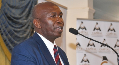 Capital Markets Authority (CMA) Chief Executive Officer Wycliffe Shamiah speaking during a past corporate event. PHOTO/ CMA