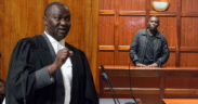 A photo collage of John Vianney Onyango charged for alleged defamatory Facebook post against Kisumu Senator Ojienda, Photo: Dzuya Walter