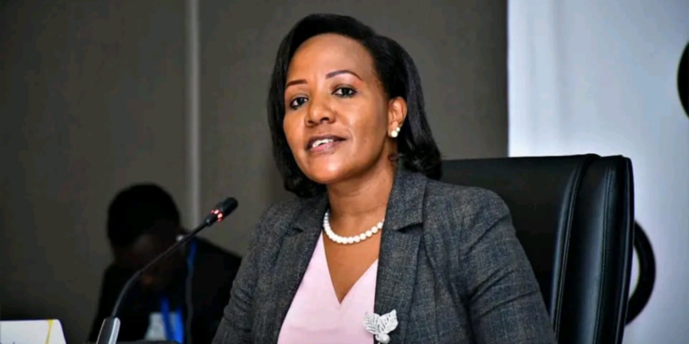 Naisiae Paloshe Tobiko who has been appointed CEO of CAJ when she appeared to be interviewed for the position IEBC commissioner on July 19, 2021. PHOTO/ Nation