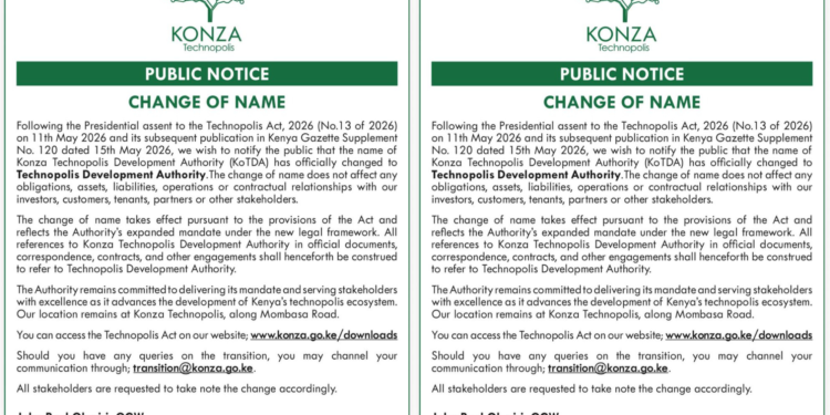 The notice by KoTDAPHOTO/KoTDA