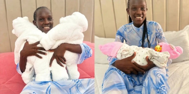 Dem wa Facebook Welcomes Twin Daughters After Birth fans celebrates. PHOTO/ Dem wa Facebook FB