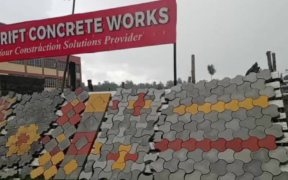 Signpost of Midrift Concrete Works founded by Dr. Joseph Wanjohi. PHOTO/ FILE
