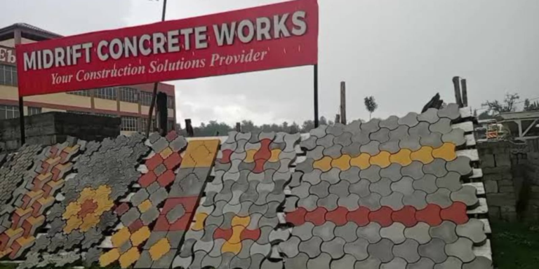 Signpost of Midrift Concrete Works founded by Dr. Joseph Wanjohi. PHOTO/ FILE