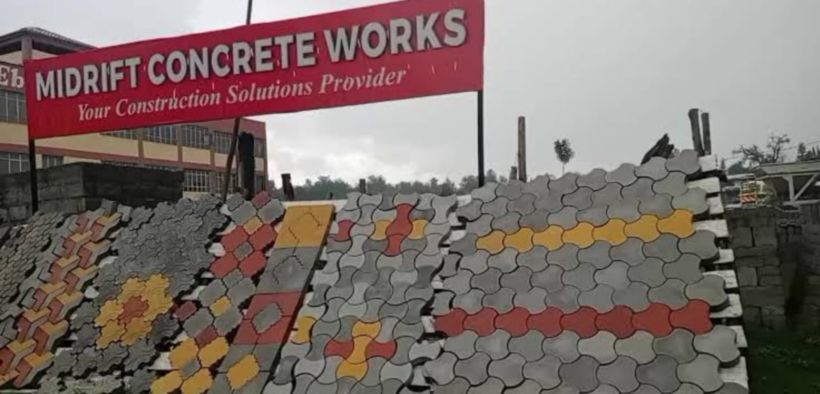 Signpost of Midrift Concrete Works founded by Dr. Joseph Wanjohi. PHOTO/ FILE