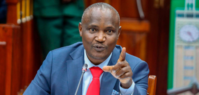 Treasury CS John Mbadi while appearing before parliamentary committee for budget in Parliament. PHOTO/ File