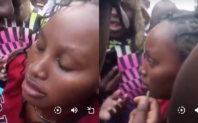 Drama in Mlolongo as Woman Confronts Gen Z Boyfriend Over Alleged Infidelity