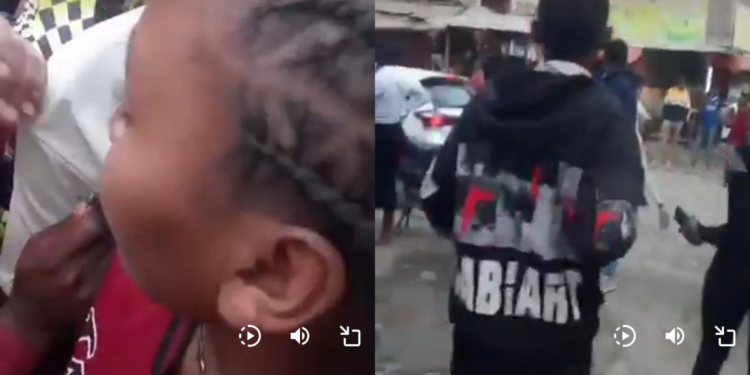Drama in Mlolongo as Woman Confronts Gen Z Boyfriend Over Alleged Infidelity