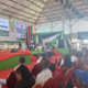 NTSA Road Safety Manager Eva Nyawira speaking during the 49th Kenya Secondary Schools Head Association annual conference in Mombasa PHOTO/NTSA
