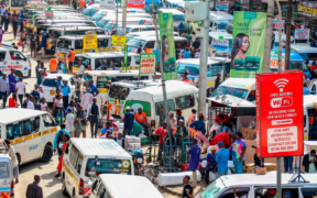 Matatus lining up in Nairobi's OTC area waiting for passengers to board. PHOTO/ File