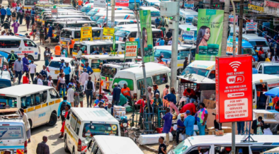 Matatus lining up in Nairobi's OTC area waiting for passengers to board. PHOTO/ File