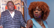 A collage of Akothee and Kanyari PHOTO/FB