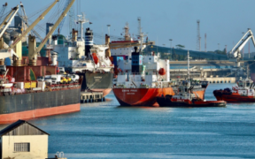 A fleet of ships docking at the port of Mombasa. PHOTO/ File