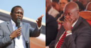 A photo collage of Kapseret MP Oscar Sudi and DCP Party leader Rigathi Gachagua. PHOTO/ File