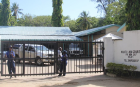 Kilifi Law courts entrance PHOTO/KNA