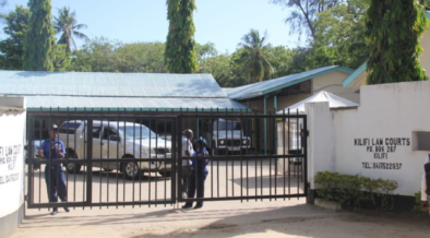 Kilifi Law courts entrance PHOTO/KNA