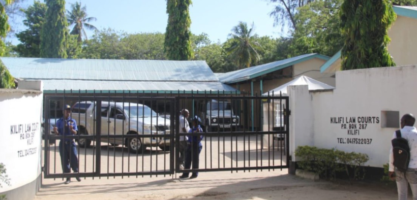 Kilifi Law courts entrance PHOTO/KNA