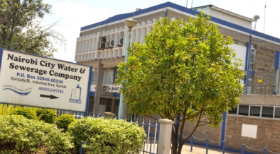Nairobi Water reports widespread water shortages in Nairobi after a pipeline leak forced shutdowns.
