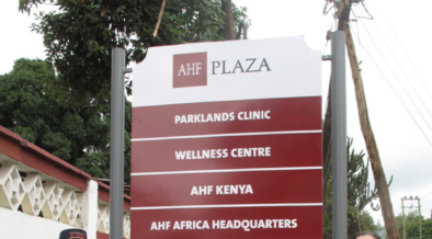 AHF Parklands Hospital branch in Nairobi Kenya. PHOTO/ AHF