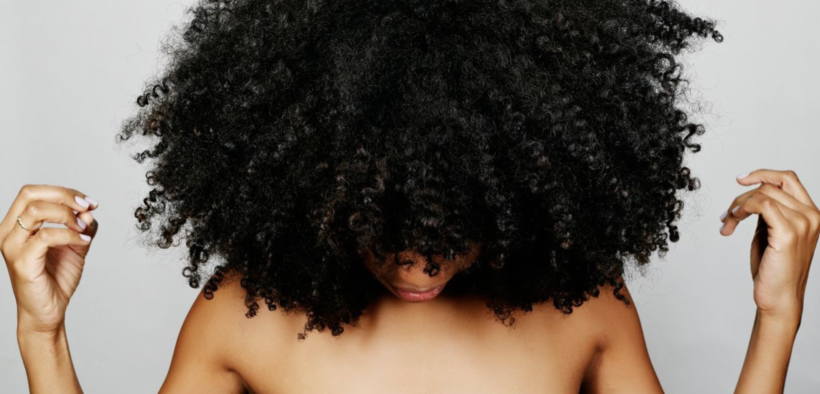 A picture showing black healthy hair PHOTO/SELF