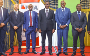 Opiyo Wandayi,Mohamed Liban, Paul Russo and others who attended the PIEA quarter 2 2026 PHOTO/File