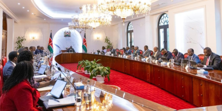 Cabinet meeting at State House NairobiPHOTO/Ruto X