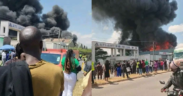 Fire Breaks Out at Wallstreet Business Park in Embakasi