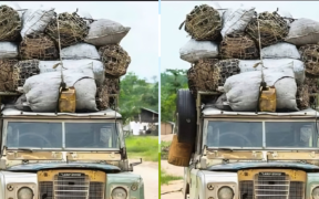 A vehicle carrying charcoal. Photo/ File