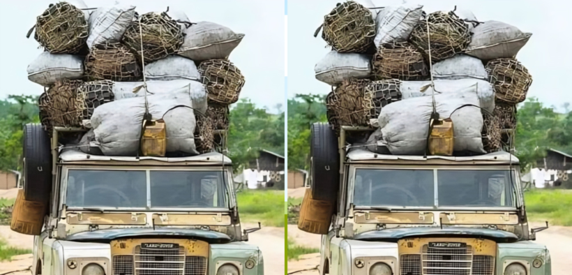 A vehicle carrying charcoal. Photo/ File