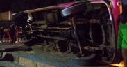 Several Injured After Matatu Overturns Near Muthaiga Primary School in Nairobi. PHOTO/ FILE