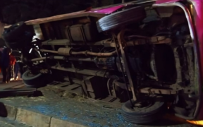 Several Injured After Matatu Overturns Near Muthaiga Primary School in Nairobi. PHOTO/ FILE