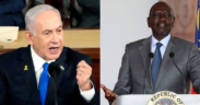 A photo collage of President William Ruto and Israeli Prime Minister Benjamin Netanyau. PHOTO/ PCS/ Prime Minister Israel X.