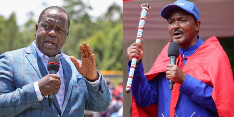 Cleophas Malala addresses claims that Kalonzo and Matiang’i are relaxing as Gachagua campaigns, urging opposition leaders to work harder to oust Ruto.