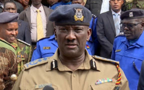 Photo of the Nairobi Police Commander Issa Mohamud speaking to the media on how criminals dismantle stolen phones before moving them through international networks for resale on July 29, 2026. PHOTO/ Screengrab