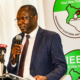 IEBC Chairperson Erastus Ethekon speaking during a past IEBC event in Nairobi. PHOTO/ File