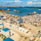 An aerial view of the port of Mombasa and its storage bay. PHOTO/ KPA