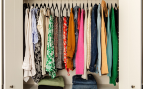 A picture of a wardrobe full of clothes for illustration PHOTO/Better
