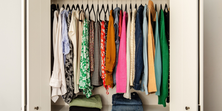 A picture of a wardrobe full of clothes for illustration PHOTO/Better