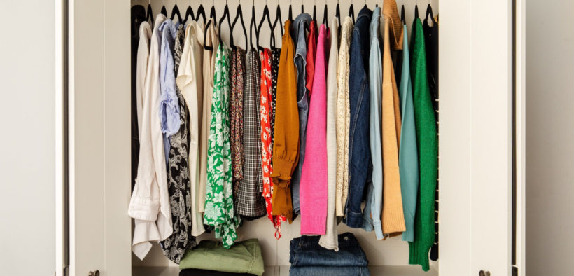 A picture of a wardrobe full of clothes for illustration PHOTO/Better