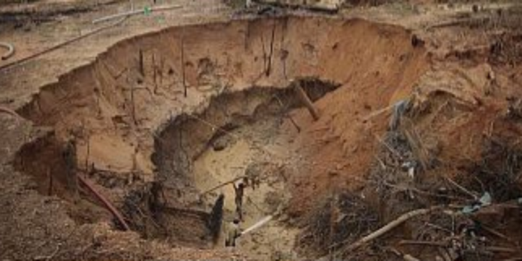 A photo of a gold mine in Kenya PHOTO/Africa First