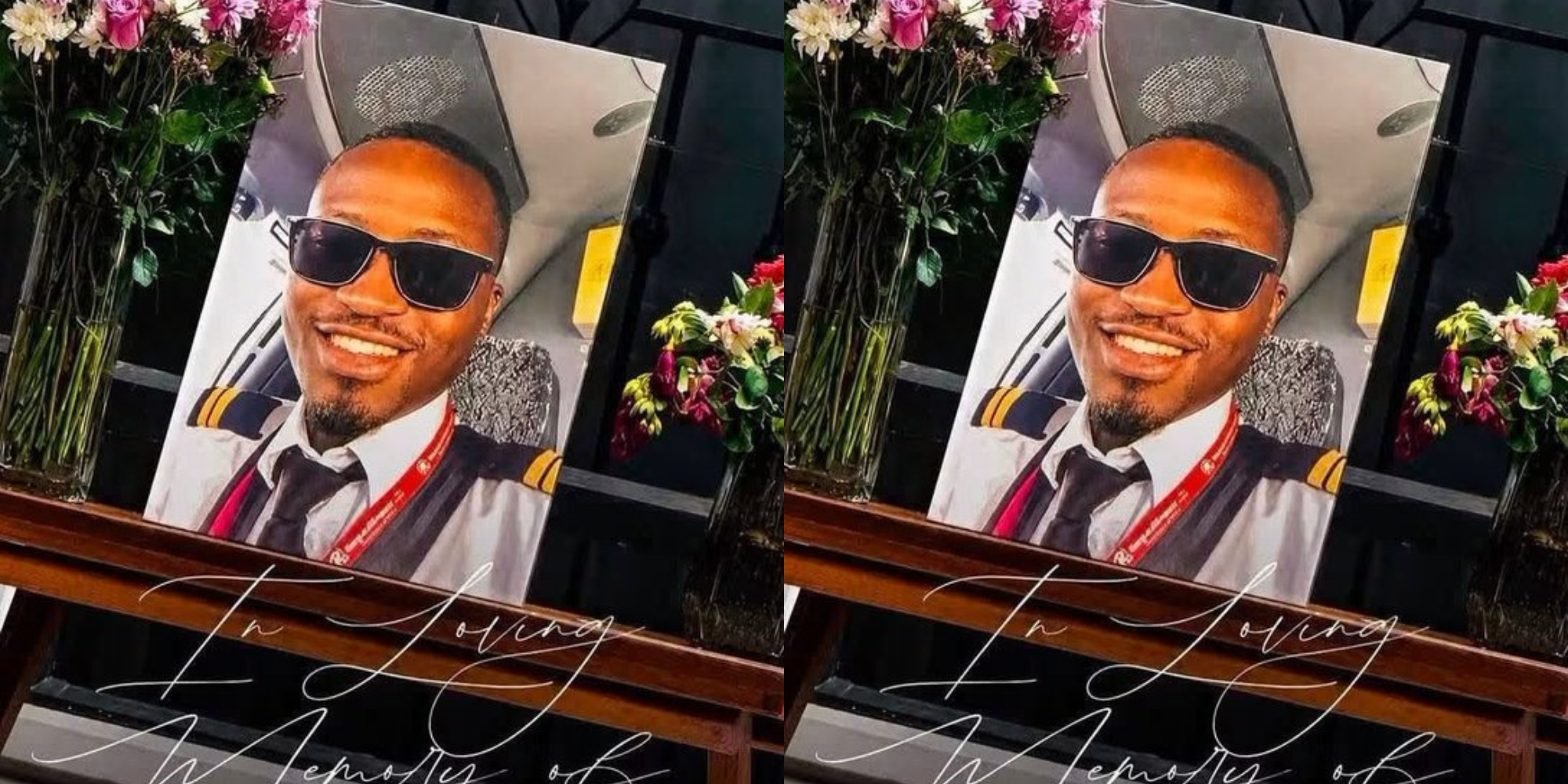 A photo of the kenya airways pilot Kelvin Wachira . Photo/ Kelvin Wachira